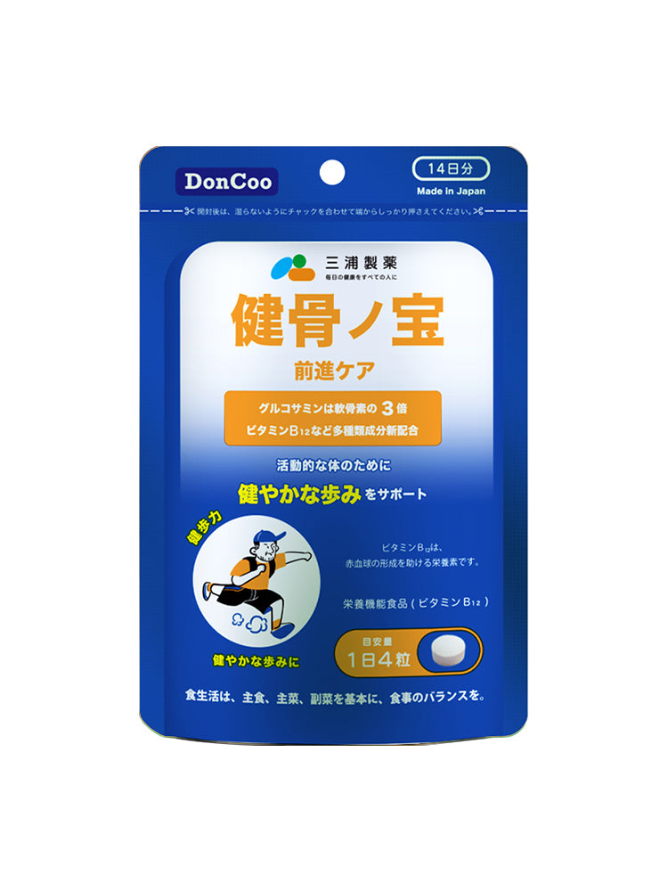 三浦製薬　日本新発売　DonCoo健骨ノ丸　56粒/14g（袋）